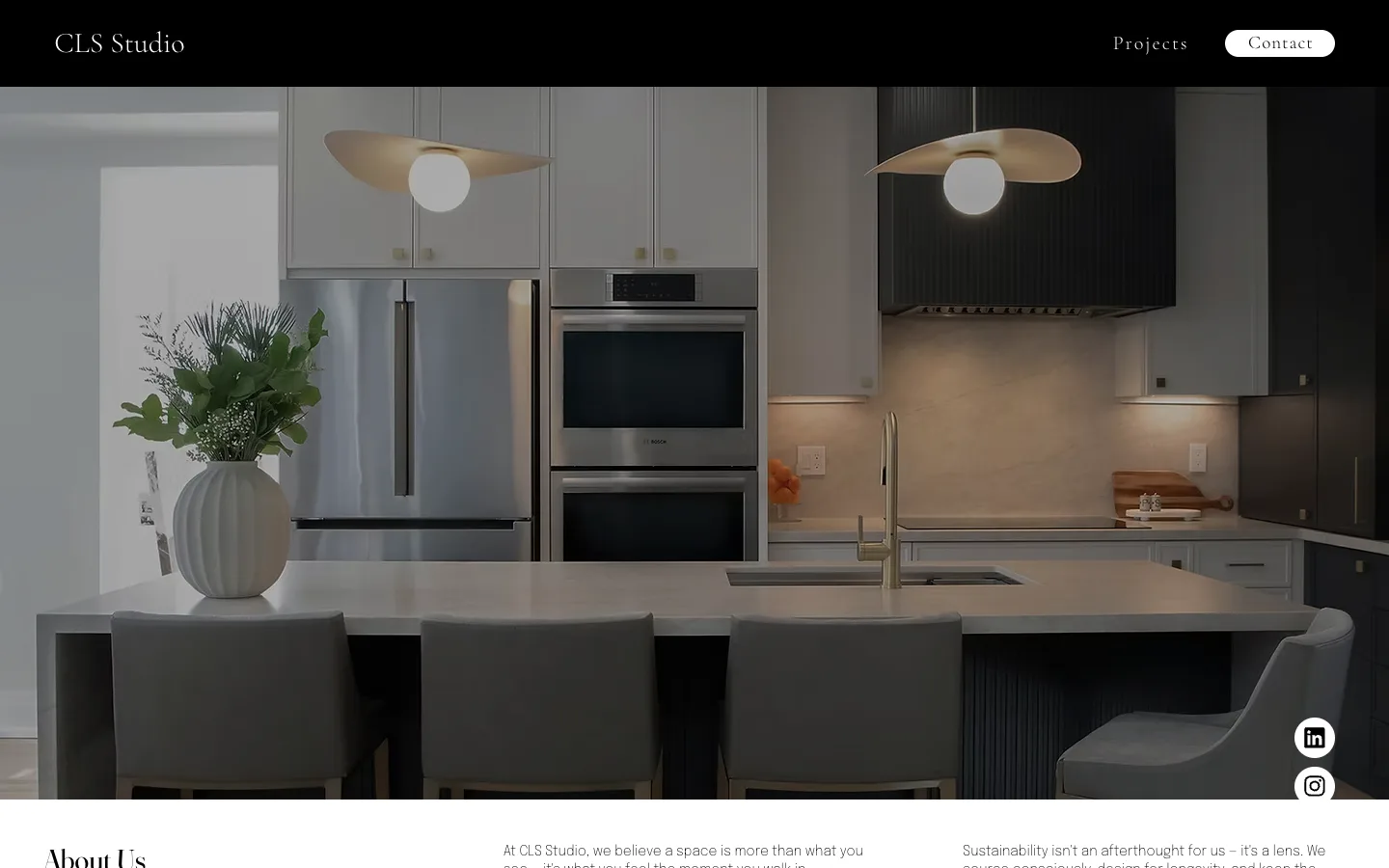 CLS Studio website preview