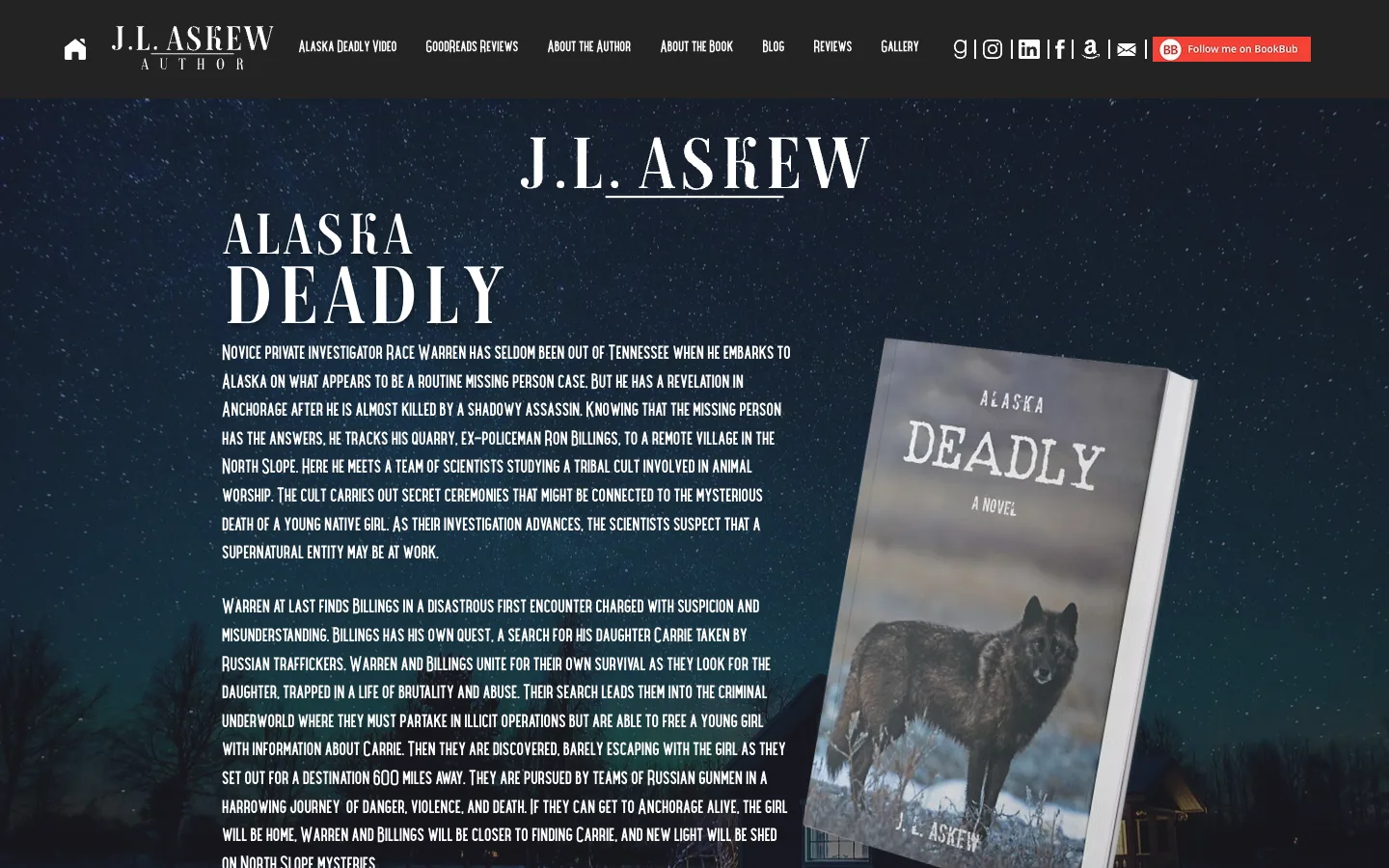 J.L. Askew website preview